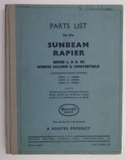 Sunbeam rapier parts for sale  BURY ST. EDMUNDS