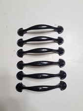 Conjunto de 6 puxadores pretos para gavetas/armário comprar usado  Enviando para Brazil