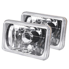 Par de faróis 4x6" para Chevrolet S10 1995-1997 Blazer, usado comprar usado  Enviando para Brazil