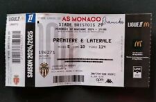 Ticket monaco brest d'occasion  Cap-d'Ail