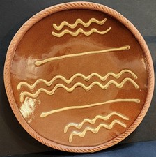 Redware plate old for sale  Sun City
