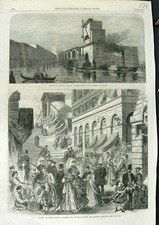 Old antique print for sale  UK
