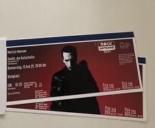 Marilyn manson konzerttickets gebraucht kaufen  Pinneberg