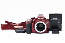 Nikon D3200 24,2MP Lustrzanka cyfrowa Czerwona liczba migawek 8968 [Exc+++] z Japonii na sprzedaż  Wysyłka do Poland
