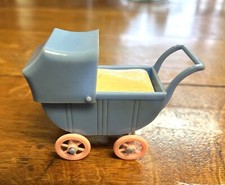 Carrinho de bebê Renwal vintage década de 1950 azul com bebê comprar usado  Enviando para Brazil