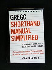 Gregg shorthand manual for sale  UK