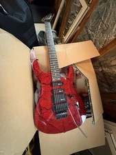 Red crackle charvel for sale  Sparrows Point
