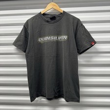 Camiseta masculina vintage Quiksilver estampa gráfica L preta anos 90 Y2K surf skate comprar usado  Enviando para Brazil