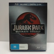 Jurassic Park Ultimate Trilogy 3 Discos Bluray Box Set Lost World Postagem Grátis comprar usado  Enviando para Brazil