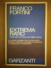 Franco fortini extrema usato  Italia