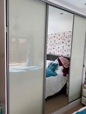 wardrobes sliding mirror doors for sale  ADDLESTONE