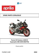 Aprilia parts manual for sale  Lexington