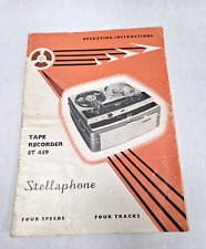 Stellaphone 459 instructions for sale  SUTTON COLDFIELD