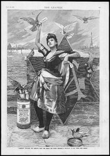 1893 antique print for sale  ASHFORD