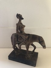 Vintage quixote carved for sale  North Hampton
