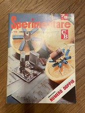 Sperimentare rivista n.7 usato  Roma