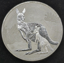 Usado, 2023 10 oz canguru australiano e canguru bebê US$ 10,999 prata fina redonda (J56) comprar usado  Enviando para Brazil
