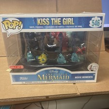 Funko Pop Movie Moments Disney Little Mermaid Kiss the Girl # 546 Target Exclusi comprar usado  Enviando para Brazil