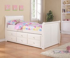 Single white trundle for sale  LETCHWORTH GARDEN CITY