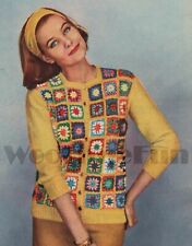 Crochet pattern vintage for sale  Shipping to Ireland