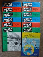 REVISTA MUNDIAL DE TÊNIS VINTAGE 1958 ANO INTEIRO + JACK KRAMER... (13 REVISTAS) comprar usado  Enviando para Brazil