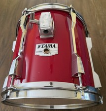 Tama Rockstar DX 10" x 10" Rack Tom Japão Vermelho Remo Frete Grátis comprar usado  Enviando para Brazil