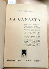 Ely culbertson canasta usato  Vaiano Cremasco