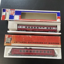 Lot wagons voyageurs d'occasion  Reims