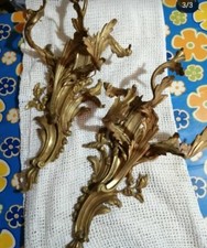 Candelabri ottone portalampade usato  Italia