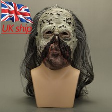Maschera zombie cosplay usato  Spedire a Italy