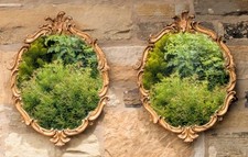 Pretty pair giltwood for sale  BISHOP AUCKLAND