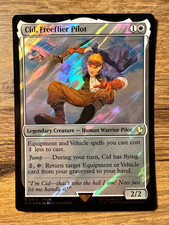 Usado, Magic MTG Final Fantasy Cid, Freeflier Pilot #13 *SURGE FOIL* Rare Commander comprar usado Usado, Magic MTG Final Fantasy Cid, Freeflier Pilot #13 *SURGE FOIL* Rare Commander comprar usado  Enviando para Brazil