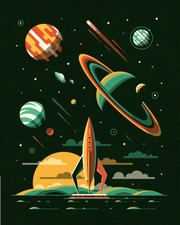Dkng aquarius 20x24 for sale  Carle Place