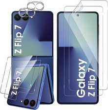 6in1 Schutzglas ( Display + Kamera ) für Samsung Galaxy Z Flip 7 5G Panzerfolie comprar usado  Enviando para Brazil