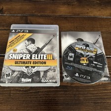 Sniper Elite 3 III Ultimate Edition PS3 CIB com Manual - PlayStation 3, usado comprar usado Sniper Elite 3 III Ultimate Edition PS3 CIB com Manual - PlayStation 3, usado comprar usado  Enviando para Brazil