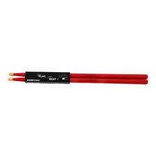 1 par de baqueta de madeira de bordo antiderrapante 5A vermelha para instrumento musical comprar usado  Enviando para Brazil