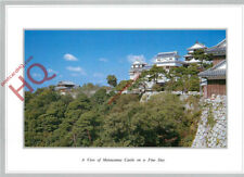 Cartão postal fotográfico: Castelo de Matsuyama em um belo dia comprar usado  Enviando para Brazil