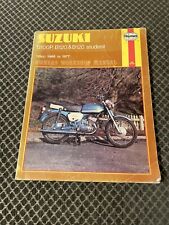 Haynes manual suzuki for sale  BRENTWOOD