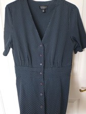Topshop navy polkadot for sale  NEWPORT