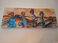 Używany, Oryginalny obraz GUVEN CETINKAYA na sprzedaż Używany, Oryginalny obraz GUVEN CETINKAYA na sprzedaż  PL