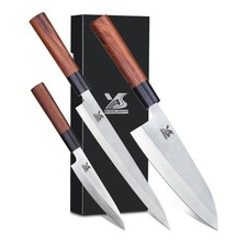 MSY BIGSUNNY 3-teiliges Sushi-Messer-Set Sashimi-Messer Edelstahl comprar usado  Enviando para Brazil