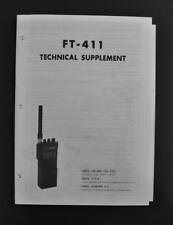 Original yaesu technical for sale  Lincoln