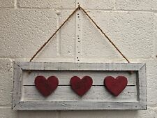 Hanging wall heart for sale  DEWSBURY