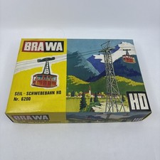 Juego de teleférico vintage Brawa #6200 escala HO Alemania Occidental con caja segunda mano  Embacar hacia Mexico