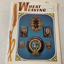 Wheat Weaving Straw Craft Ornaments - 1977 Illustrated How-to Booklet Art  comprar usado  Enviando para Brazil