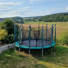 Trampolin grün 99 gebraucht kaufen  Aurachtal