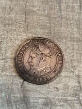 Napoleon iii bronzemünze gebraucht kaufen  Steinfeld