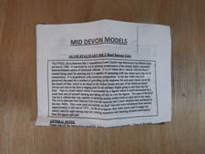 Mid devon models for sale  CHICHESTER