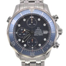 Relógio masculino automático OMEGA Seamaster300 2599.80 cronógrafo mostrador azul E#139399, usado comprar usado  Enviando para Brazil