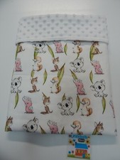 Cobertor de bebê Aussie Cuties 90cm x 70cm Minkee Dot Back, usado comprar usado  Enviando para Brazil